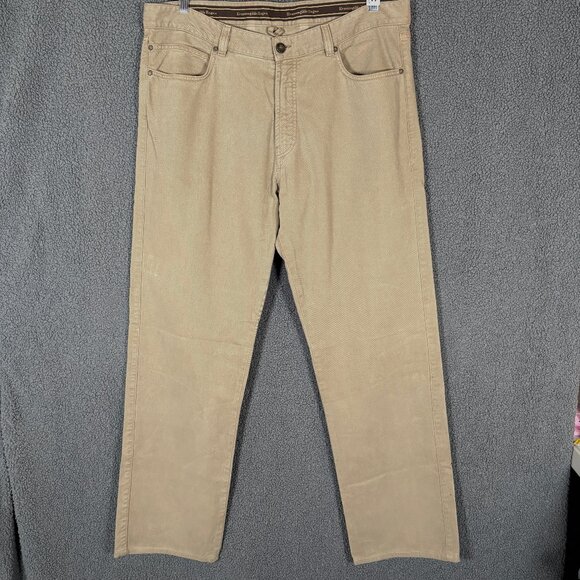 Ermenegildo Zegna Made In Italy Straight Fit Trousers Pants - Men's Size 40*33